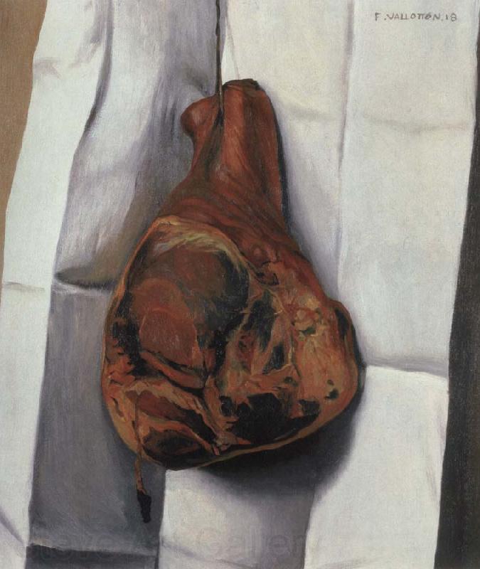 Felix Vallotton Still Life with Ham Spain oil painting art